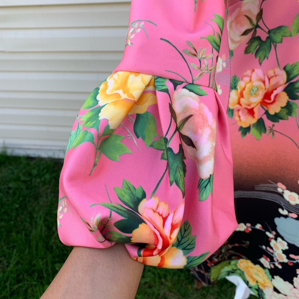 New York and Company floral dress Size Medium - Picture 3 of 6
